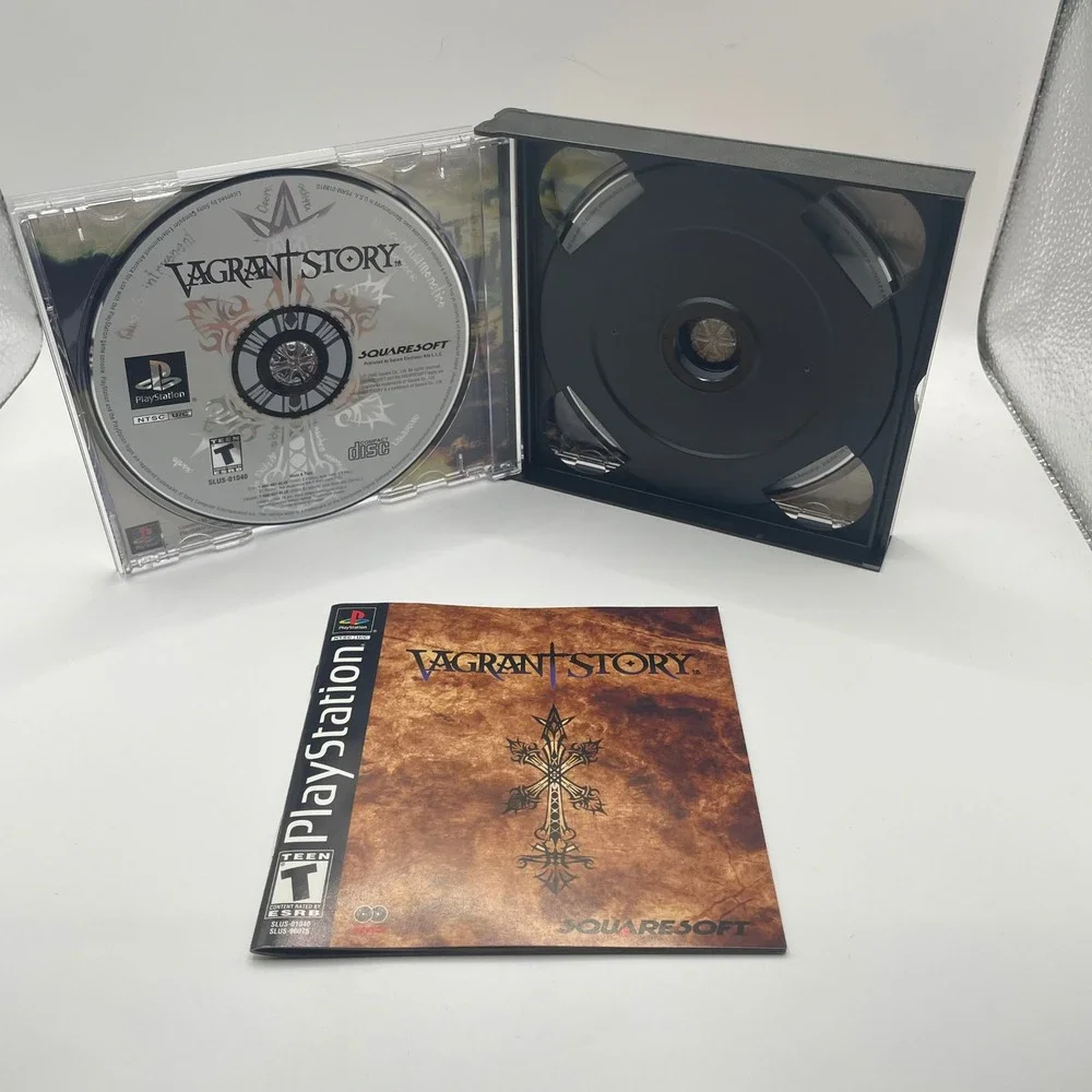 Vagrant Story Sony PlayStation 1 PS1 CIB